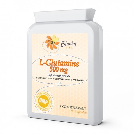 L-Glutamine 500mg 90 cápsulas