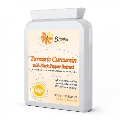 Turmeric Curcumin with Black Pepper Extract 500mg 90 capsules